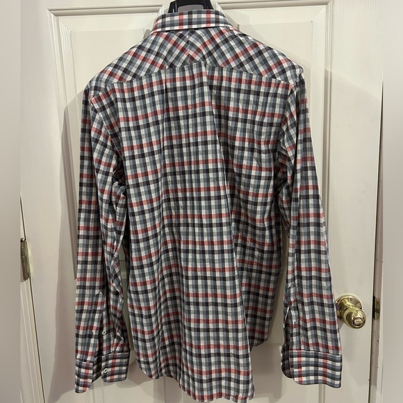 Billy Reid Men’s Medium Slim Cut Long Sleeve Button Down Shirt - Picture 2 of 8